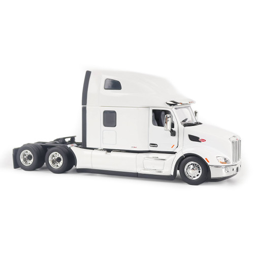 Peterbilt 579 Ultraloft Tandem Tractor with Great Dane Champion 53ft Dry Cargo Trailer (White) 1:50 Scale Alt Image 3