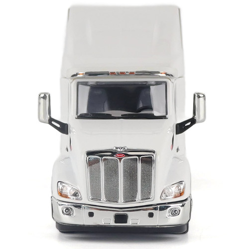 Peterbilt 579 Ultraloft Tandem Tractor with Great Dane Champion 53ft Dry Cargo Trailer (White) 1:50 Scale Alt Image 6