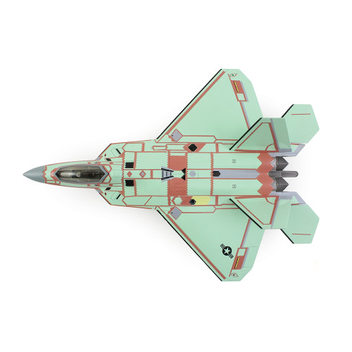 F-22A Raptor 1/72 Die Cast Model - HA2834 1:72 Scale Alt Image 4