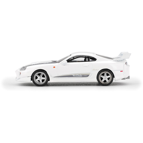 Toyota Supra VeilSide Combat V-I - White 1:64 Scale Alt Image 1
