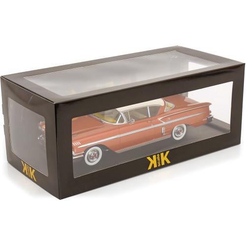 1958 Chevrolet Bel Air Impala Coupe - Copper/Cream 1:18 Scale Alt Image 5