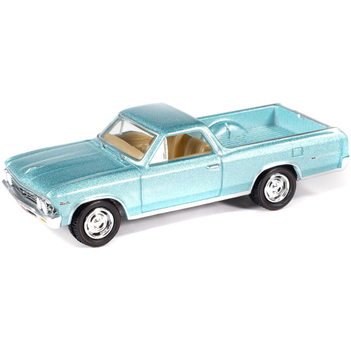 1966 Chevy El Camino Mecum Auctions - Artesian Turquoise 1:64 Scale Main Image