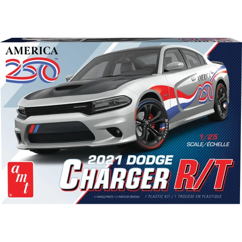 2021 America 250 Dodge Charger R/T - Special Commemorative America 250 Markings & Tires 1:25 Scale Main Image