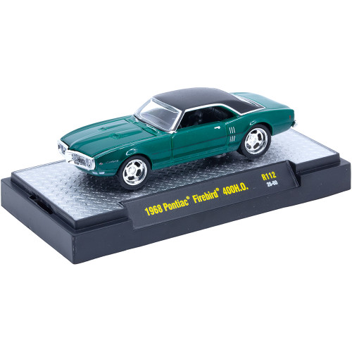 1968 Pontiac Firebird 440 - Green 1:64 Scale Alt Image 1