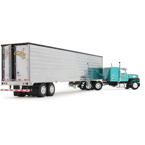 Ford LTL 9000 with 48 Flat Top Sleeper & 53' Trailer with Reefer - Red's Favorites - Tom Sercombe 1:64 Scale Alt Image 1
