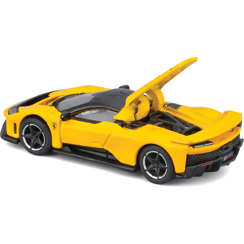Ferrari F80 Speed Icons - Yellow 1:64 Scale Alt Image 1