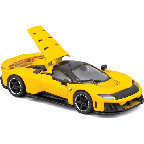 Ferrari F80 Speed Icons - Yellow 1:64 Scale Alt Image 2