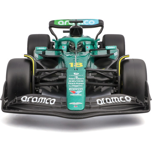 2025 F1 Aston Martin AMR25 w/helmet - Stroll #18 1:24 Scale Alt Image 4