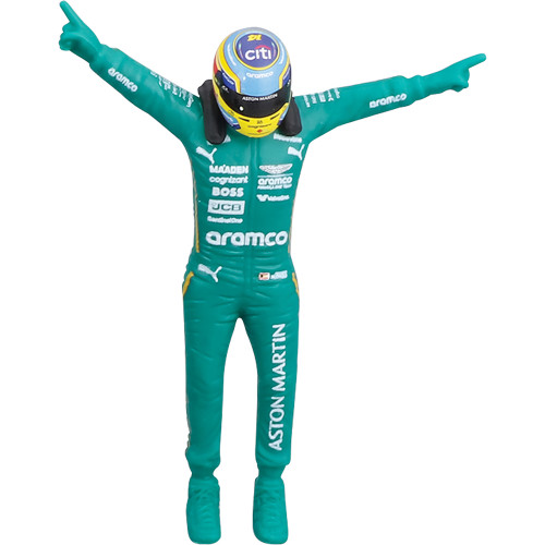 2025 F1 Aston Martin AMR25 w/figure - Alonso #14 1:24 Scale Alt Image 6