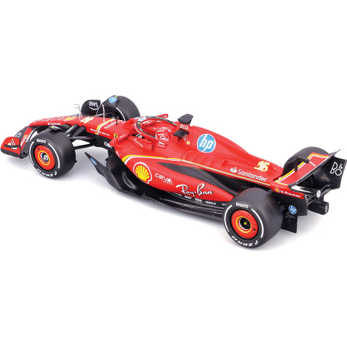 2024 F1 Scuderia Ferrari SF-24 w/helmet - Leclerc #16 1:24 Scale Alt Image 2