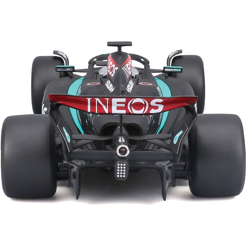 2024 F1 Mercedes W15 w/helmet - Russell #63 1:24 Scale Alt Image 5