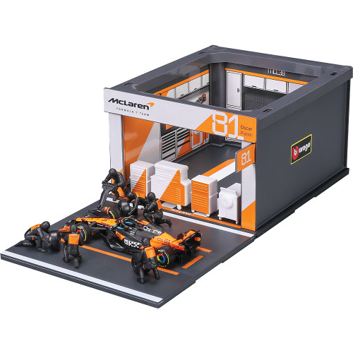 2025 F1 McLaren MCL39 Pit Pass - Piastri #81 1:43 Scale Alt Image 1