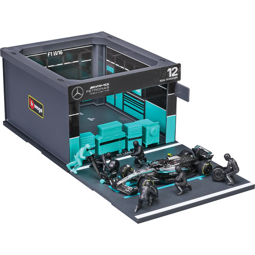 2025 F1 Mercedes W16 Pit Pass - Antonelli #12 1:43 Scale Alt Image 1