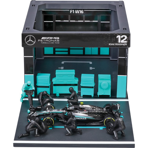 2025 F1 Mercedes W16 Pit Pass - Antonelli #12 1:43 Scale Alt Image 2