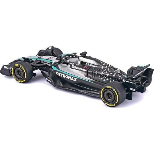 2025 F1 Mercedes W16 - Russell #63 1:64 Scale Alt Image 2