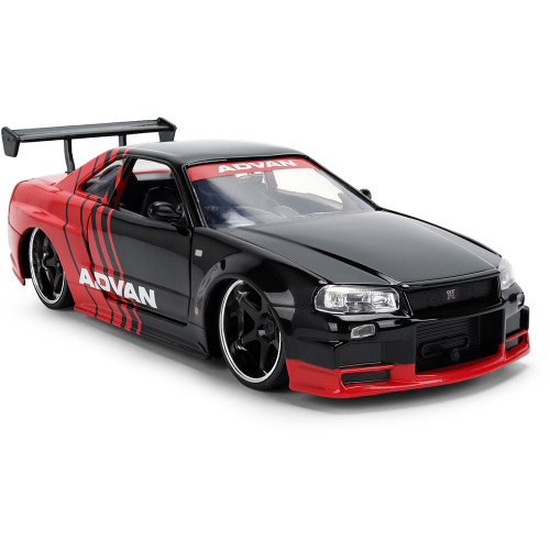 2002 Nissan Skyline GT-R (R34) 1:24 Scale Alt Image 3