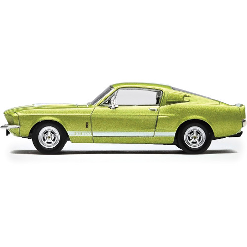 1967 Ford Shelby GT500 - Lime Gold (New Tooling) 1:64 Scale Alt Image 2