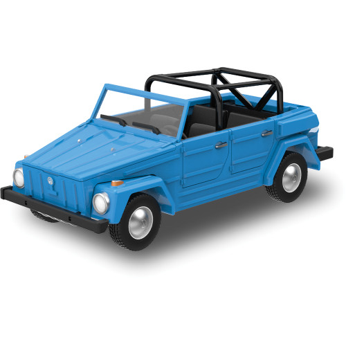 1980 Volkswagen Type 181 - Blue with Soft Top Up with Windows and Roll Cage Main Image