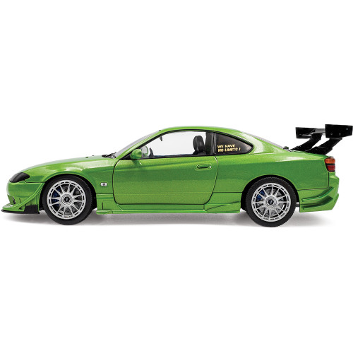 1999 Nissan Silvia S15 Spec-R Aero Solido Works Green 1:18 Scale Alt Image 4