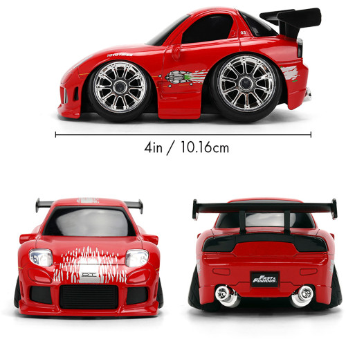 1993 Mazda RX-7 Fast & Furious Small Blocks 1:28 Scale Alt Image 7