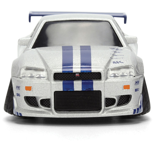 1999 Nissan Skyline GT-R (R34) Fast & Furious Small Blocks 1:43 Scale Alt Image 5