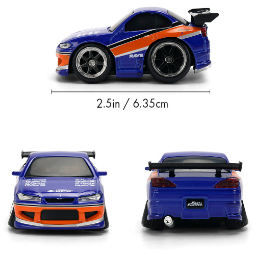 1995 Nissan Silvia S15 Fast & Furious Small Blocks 1:43 Scale Alt Image 7