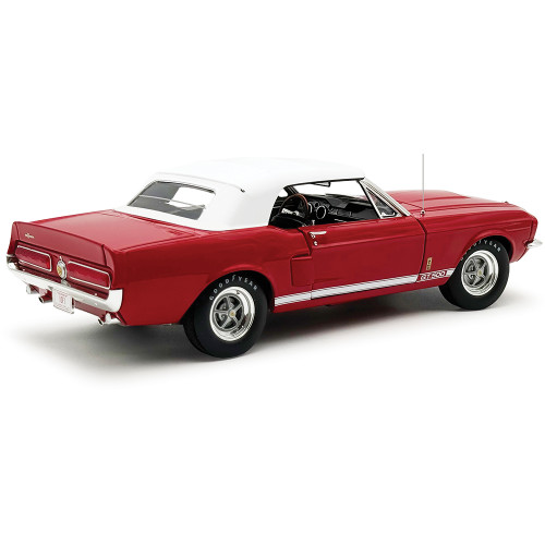 1967 Shelby G.T. 500 Convertible - Red 1:18 Scale Alt Image 1