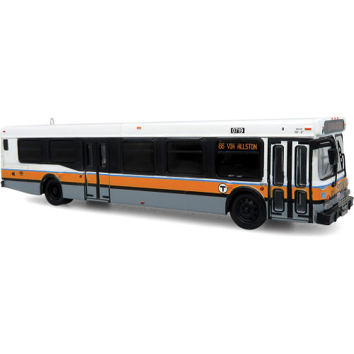 New Flyer D40LF Transit Bus: MBTA Boston 1:87 Scale Main Image