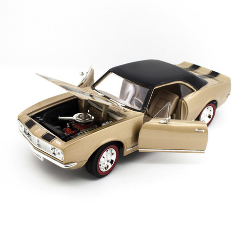 Road Signature 1967 Chevrolet Camaro Z/28 - Gold 118 Scale Diecast Model by Road Signature 20422NX 888693218823