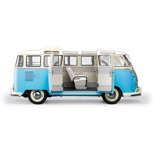 1962 Volkswagen Samba Van - Blue 1:12 Scale Alt Image 5