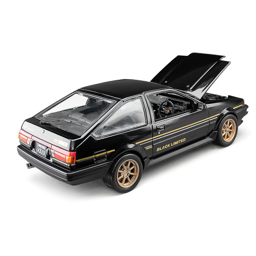 Toyota Sprinter Trueno GT Apex (AE86) - Black Limited 1:24 Scale Alt Image 2