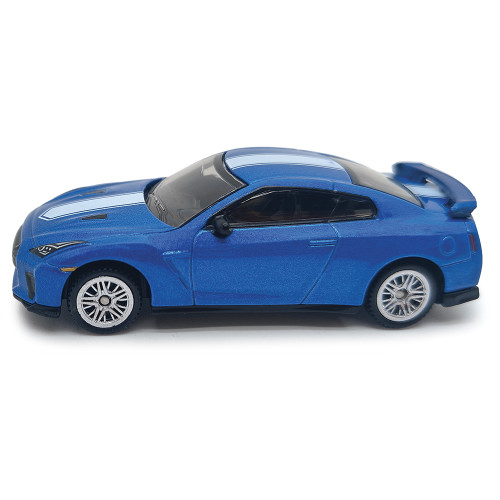 Nissan GT-R - Blue 1:64 Scale Alt Image 2