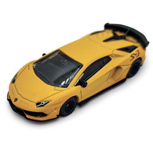 Lamborghini Aventador SVJ - Yellow 1:64 Scale Main Image
