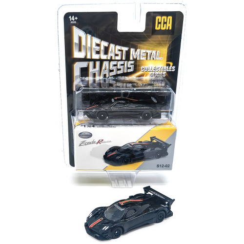 Pagani Zonda Revolution - Black 1:64 Scale Alt Image 2