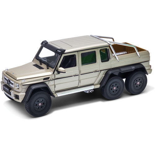 Mercedes-Benz G 63 AMG 6X6 - Silver 1:24 Scale Main Image
