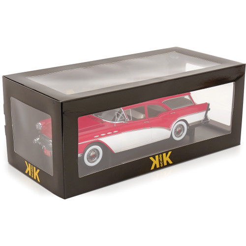 1957 Buick Special Estate Wagon - Red 1:18 Scale Alt Image 5