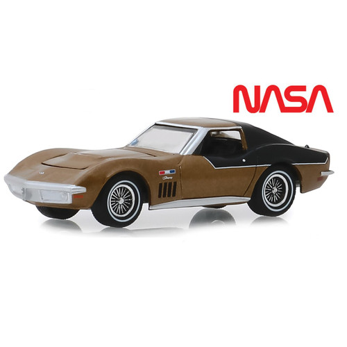 Greenlight NASA 1969 Corvette Apollo XII AstroVette 164 Scale Diecast Model by Greenlight 19644NX Greenlight NASA 1969 Corvette Apollo XII AstroVette 164 Scale Diecast Model by Greenlight 19644NX
