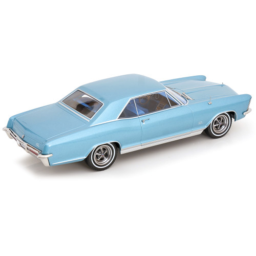 1965 Buick Riviera - Blue Metallic 1:18 Scale Alt Image 1