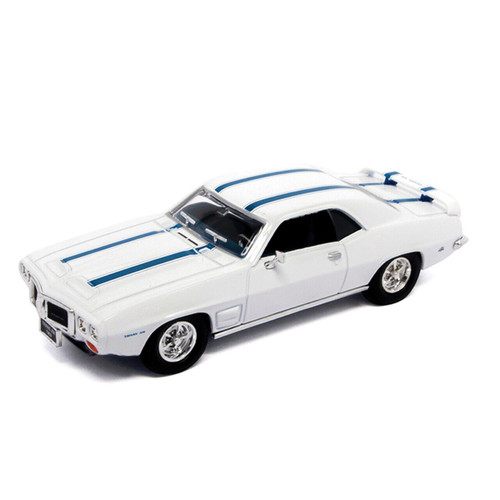 Road Signature 1969 Pontiac Firebird Trans AM - White 143 Scale Diecast Model by Road Signature 20451NX 888693043821 Road Signature 1969 Pontiac Firebird Trans AM - White 143 Scale Diecast Model by Road Signature 20451NX 888693043821