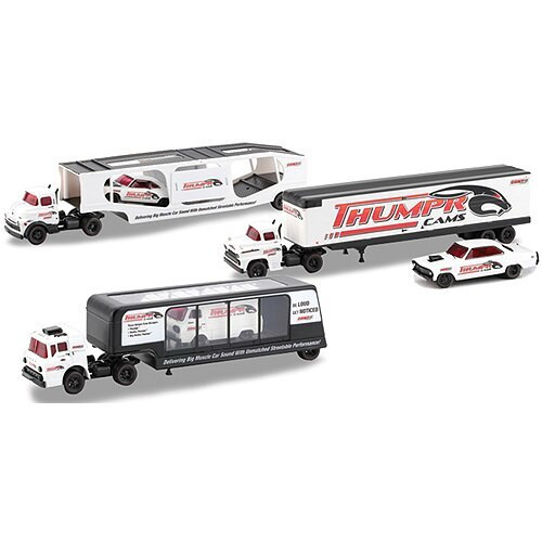 M2 Machines Thumpr Cam Custom Auto Hauler Diecast Collection 164 Scale Diecast Model by M2 Machines 17277NX M2 Machines Thumpr Cam Custom Auto Hauler Diecast Collection 164 Scale Diecast Model by M2 Machines 17277NX