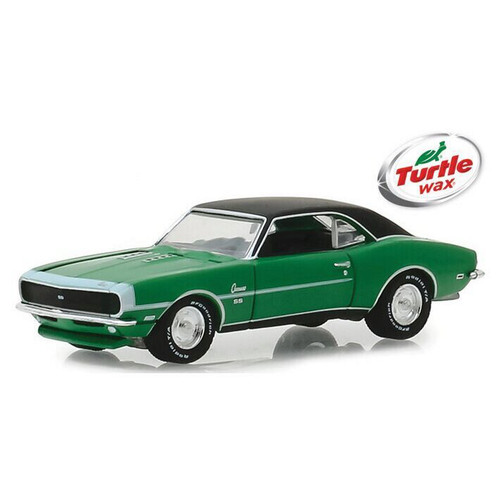 Greenlight Turtle Wax 1968 Camaro SS Ad Car 164 Scale Diecast Model by Greenlight 19554NX Greenlight Turtle Wax 1968 Camaro SS Ad Car 164 Scale Diecast Model by Greenlight 19554NX