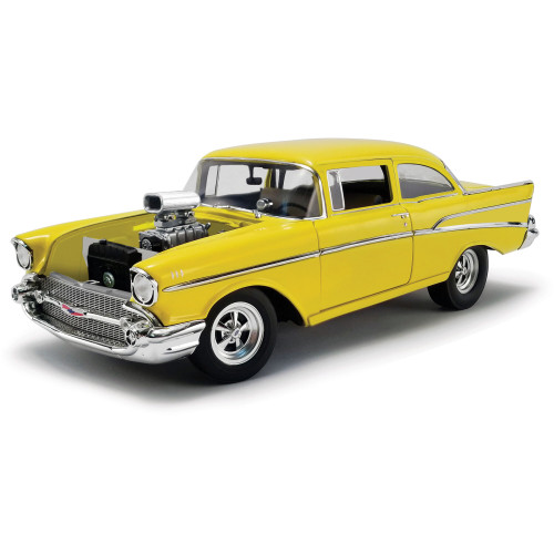Supercharged 1957 Chevy 210 - Hollywood Knights Main Image Supercharged 1957 Chevy 210 - Hollywood Knights Main Image
