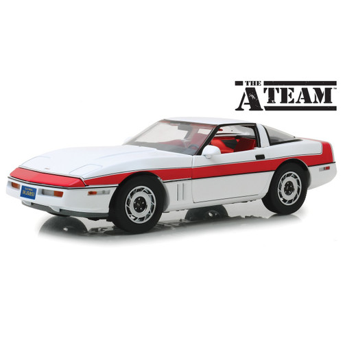 Greenlight The A-Team 1984 Corvette C4 118 Scale Diecast Model by Greenlight 18890NX 819725024778 Greenlight The A-Team 1984 Corvette C4 118 Scale Diecast Model by Greenlight 18890NX 819725024778