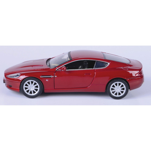 Aston Martin DB9 Coupe - Red 1:24 Scale Diecast Model by Motormax Alt Image 1