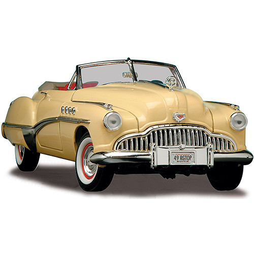 Rain Man 1949 Buick Roadmaster Convertible u0026 Case 1:43 Scale Diecast Model  by Greenlight | Collectable Diecast