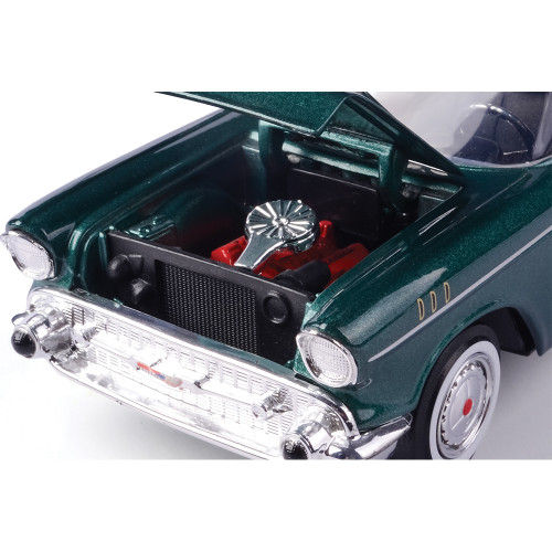 1957 Chevy Bel Air - Metallic Green 1:24 Scale Alt Image 3