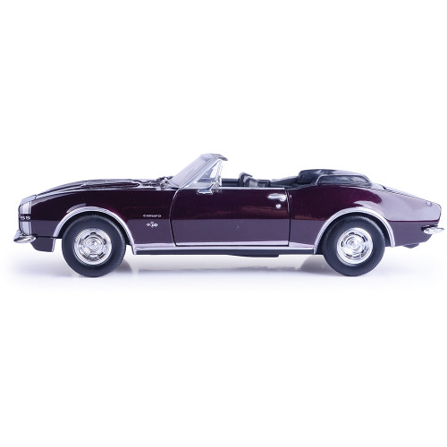 1967 Chevy Camaro SS Convertible - Burgundy 1:24 Scale Alt Image 2