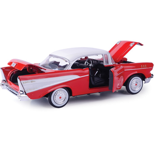 1957 Chevy Bel Air - Red 1:24 Scale 1:24 Scale Alt Image 1