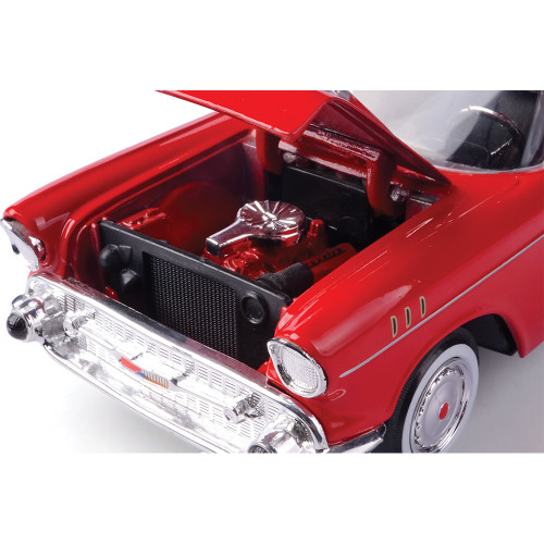 1957 Chevy Bel Air - Red 1:24 Scale 1:24 Scale Alt Image 3