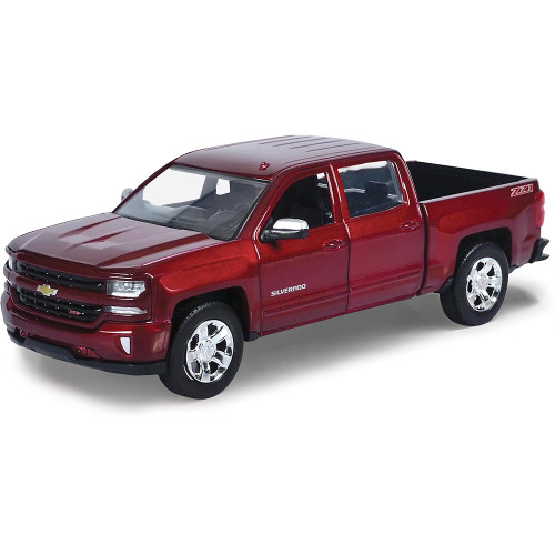 2017 Chevy Silverado Z71 Pickup - red 1:27 Scale Main Image